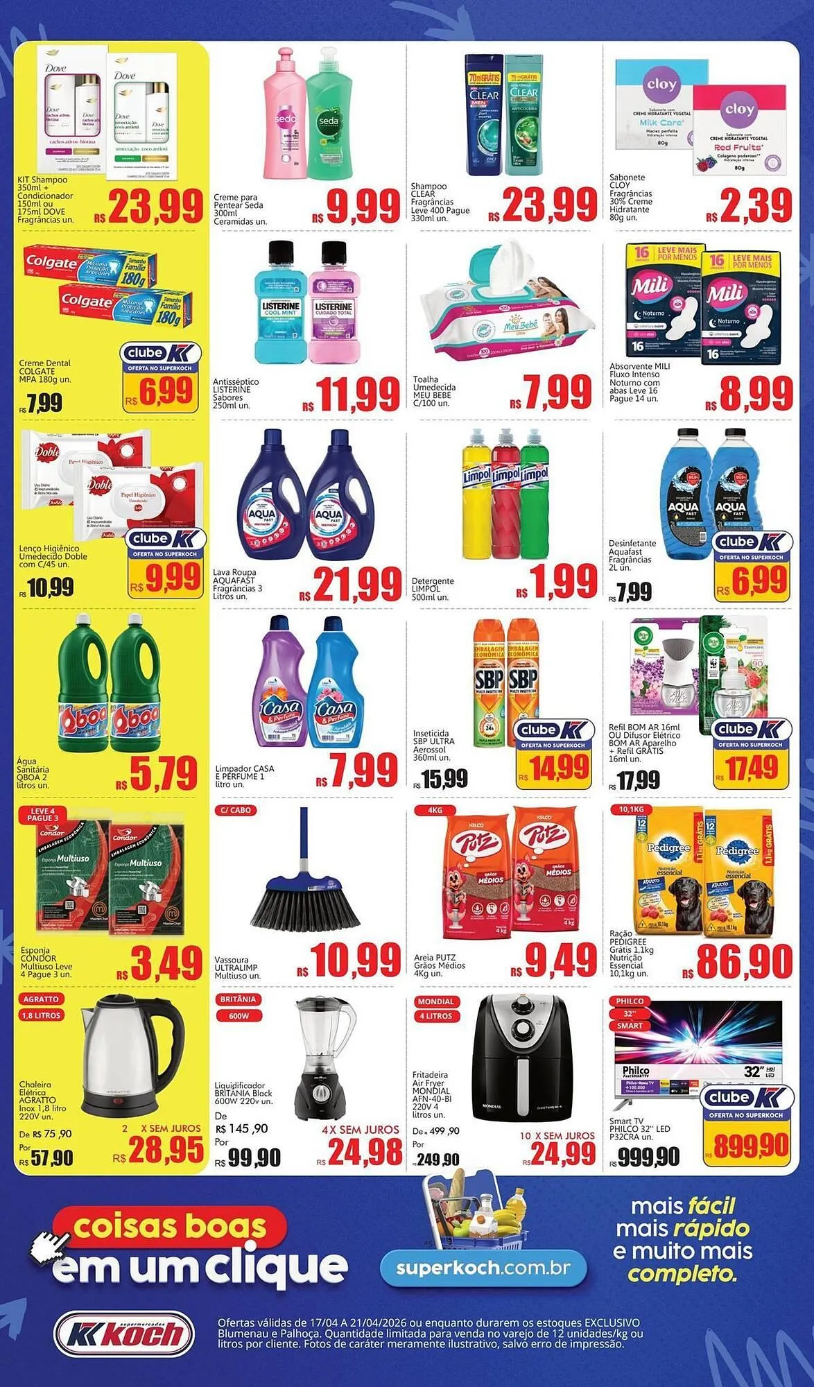 Encarte de Catálogo Supermercados Koch 17 de abril até 20 de abril 2026 - Pagina 4