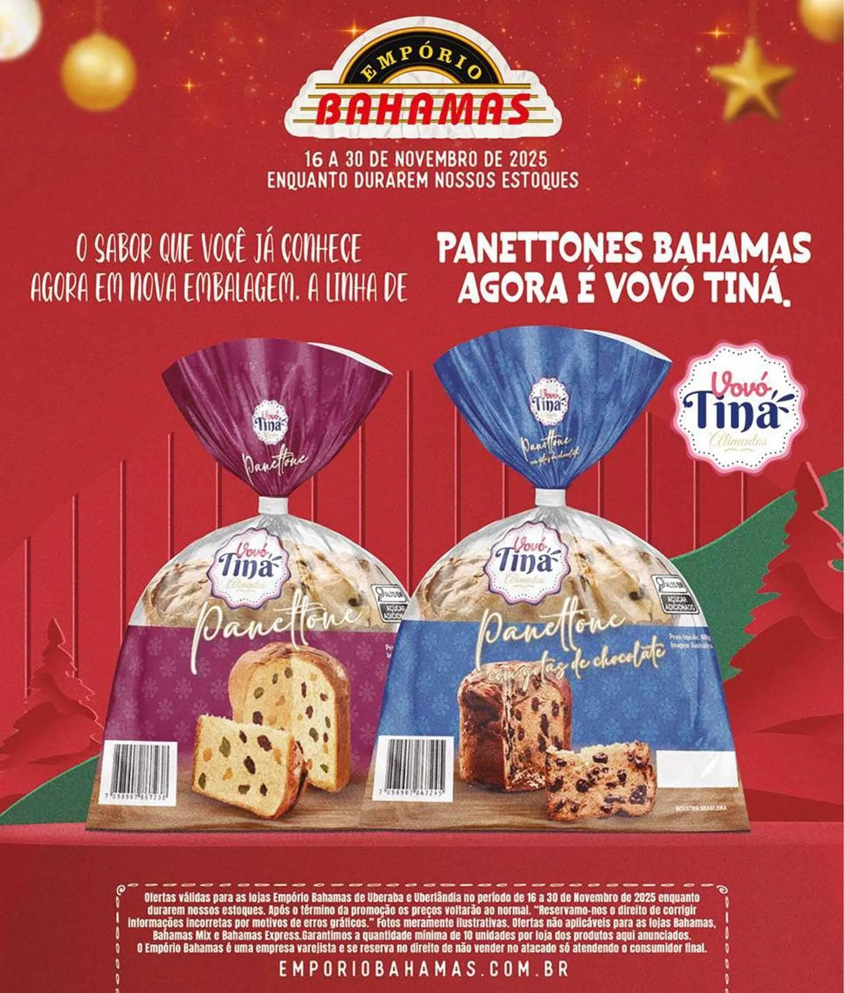 Encarte de Catálogo Empório Bahamas 16 de novembro até 30 de novembro 2025 - Pagina 1