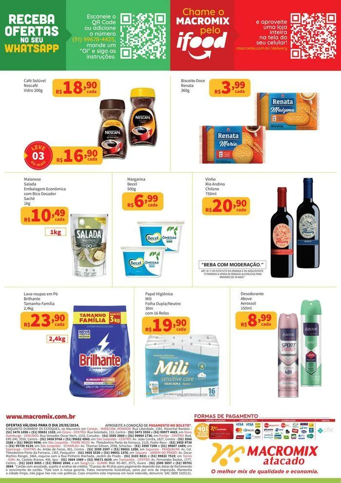 Encarte de Dia do Feirão Macromix! 29 de maio até 30 de maio 2024 - Pagina 2