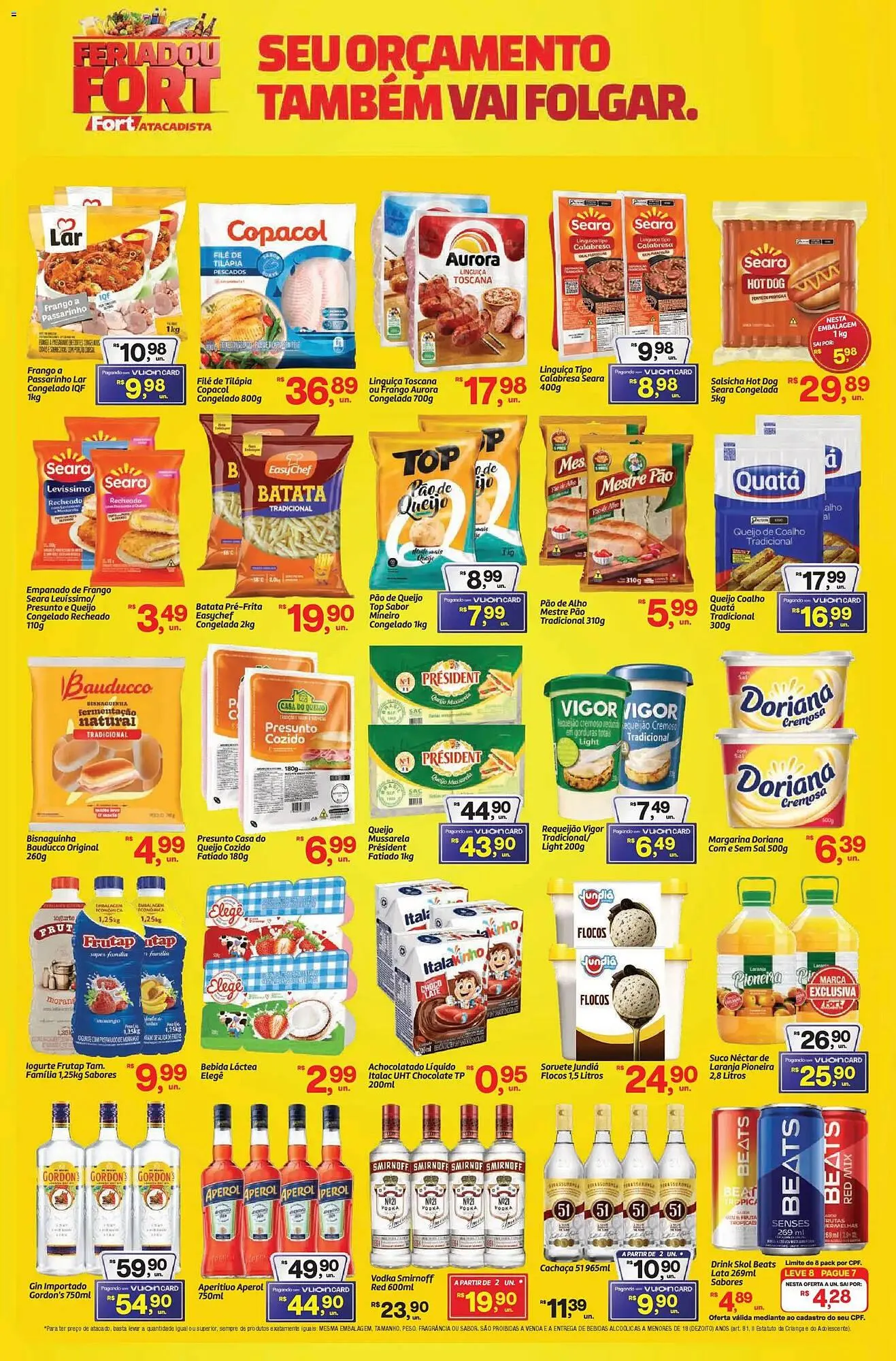 Encarte de Tabloide Fort Atacadista 17 de abril até 19 de abril 2026 - Pagina 3