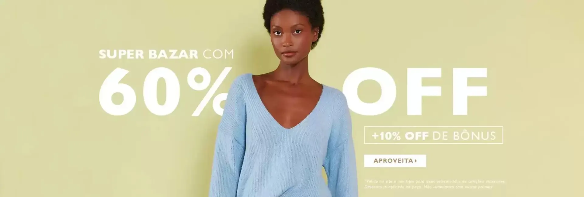 Encarte de 60% Off 11 de outubro até 11 de novembro 2024 - Pagina 1