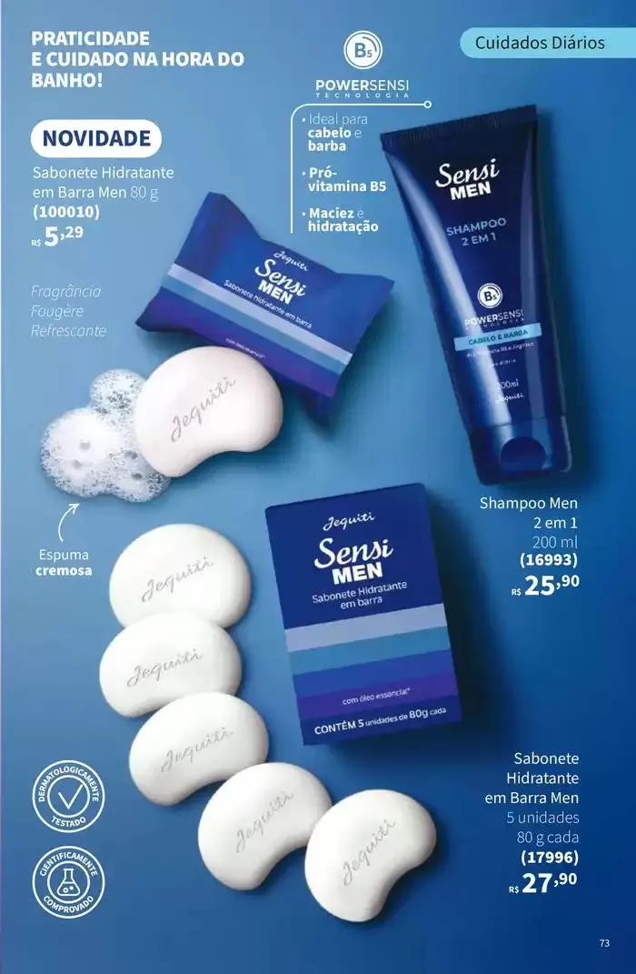 Encarte de Encarte Jequiti 21 de março até 1 de maio 2025 - Pagina 73