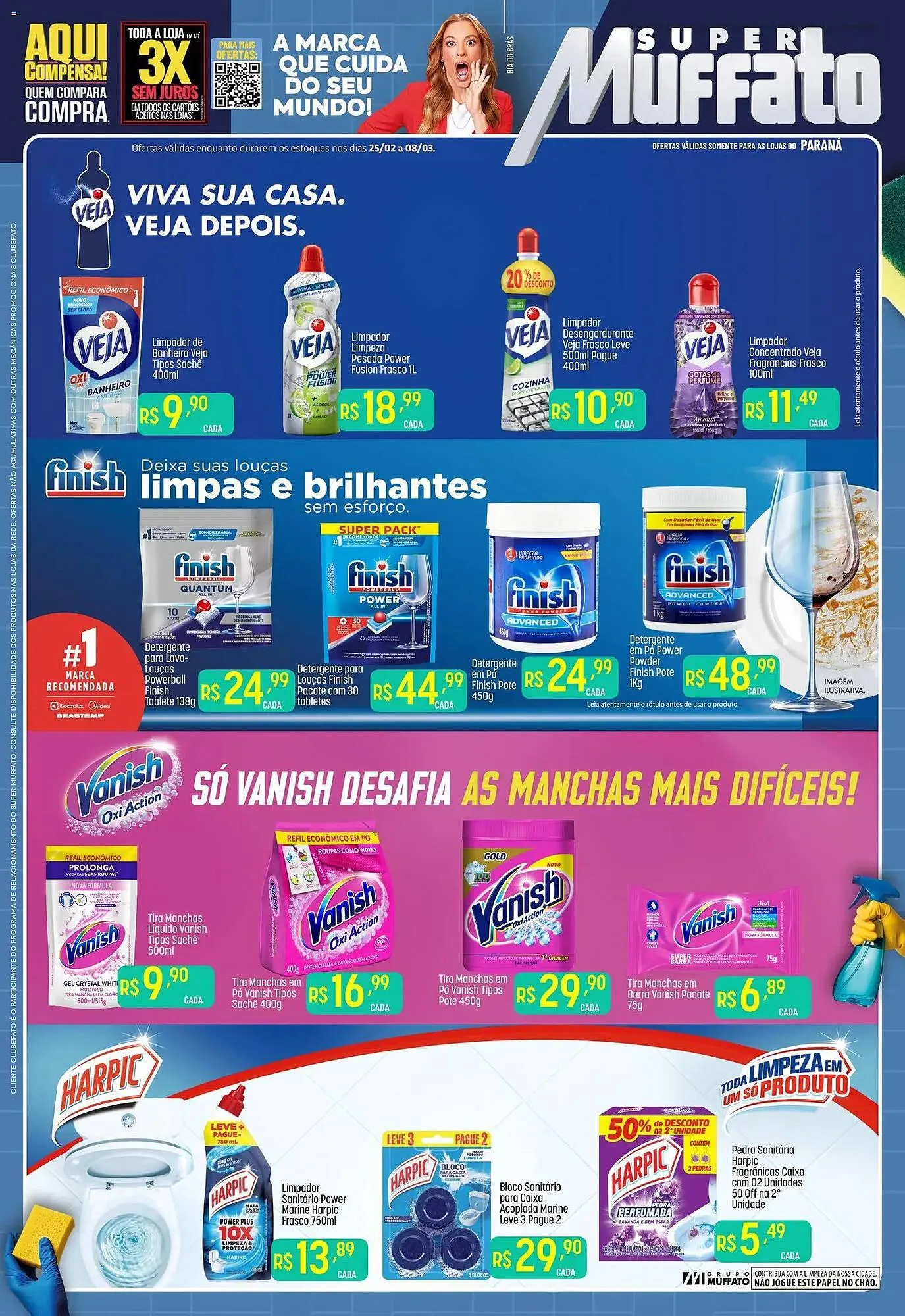 Encarte de Encarte Muffato 25 de fevereiro até 8 de março 2026 - Pagina 1