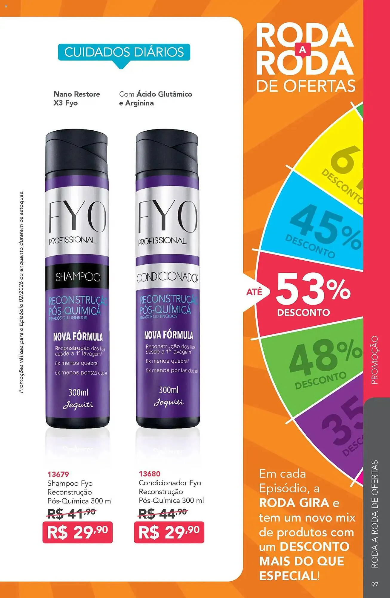 Encarte de Catálogo Jequiti 30 de janeiro até 20 de fevereiro 2026 - Pagina 97