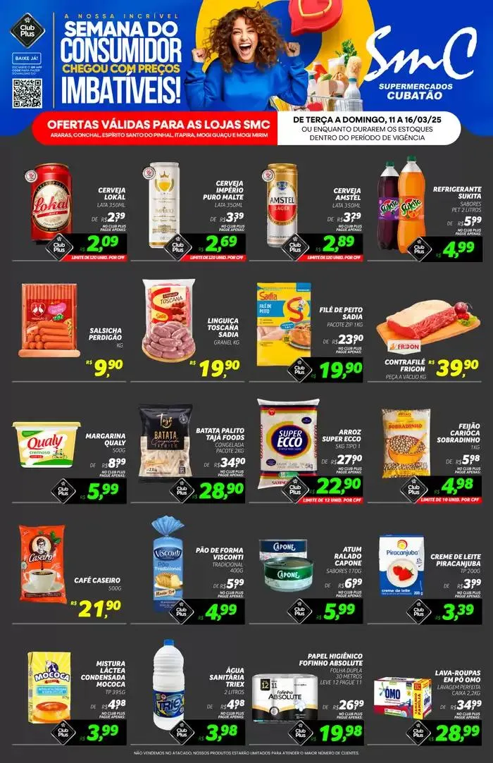 Encarte de Descubra ofertas atraentes 11 de março até 16 de março 2025 - Pagina 1