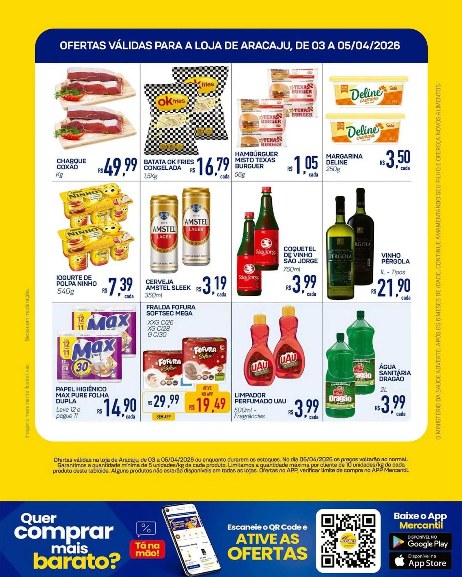 Encarte de Folheto Mercantil Rodrigues 3 de abril até 5 de abril 2026 - Pagina 2