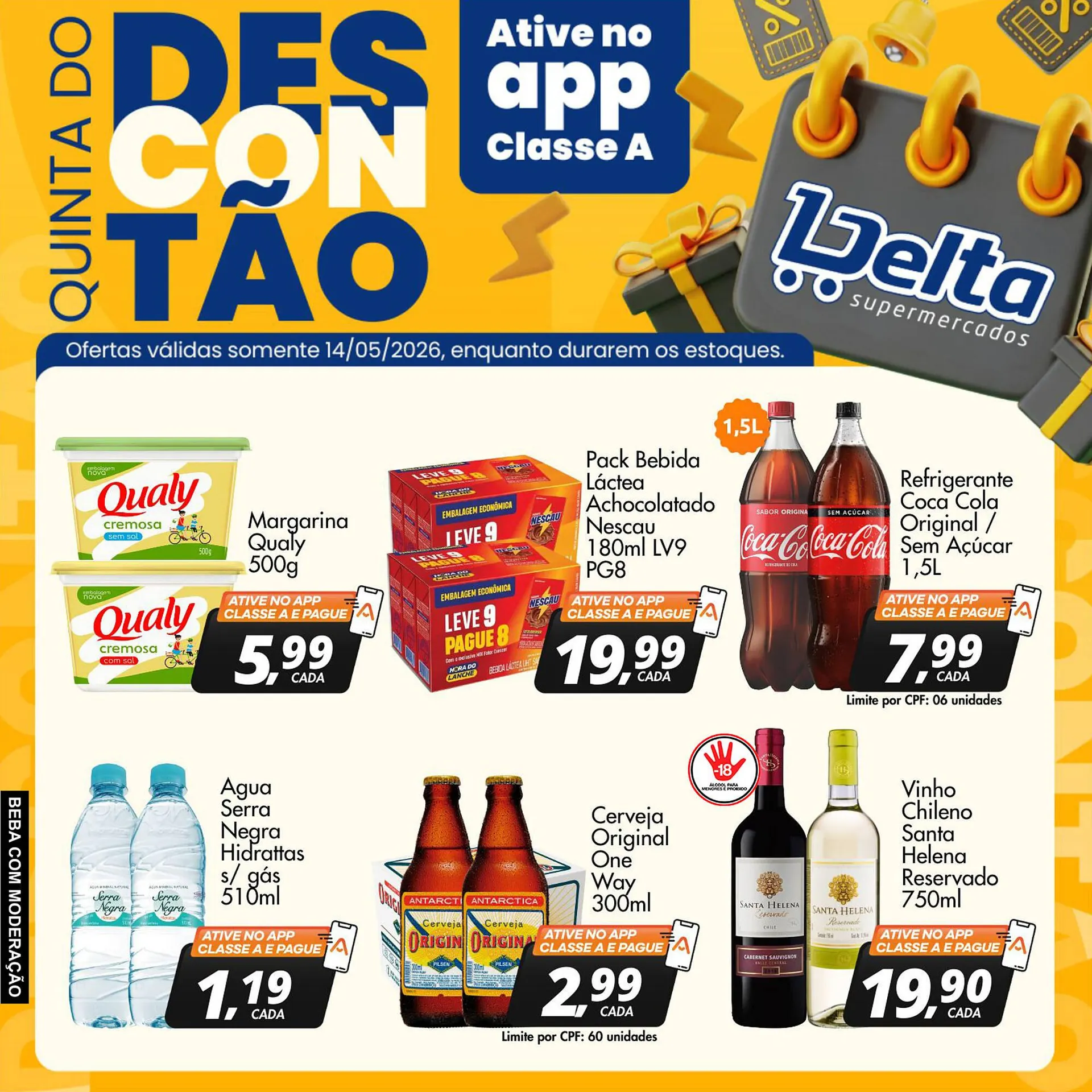 Encarte de Catálogo Delta Supermercados 14 de maio até 14 de maio 2026 - Pagina 2