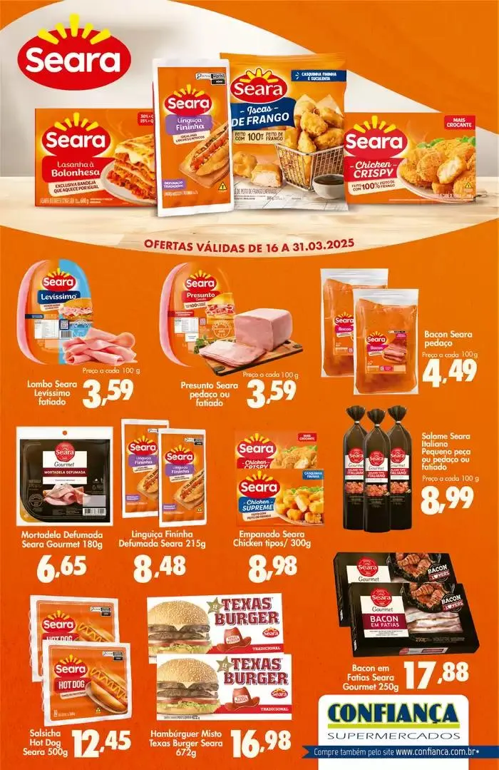 Encarte de Ofertas especiais atraentes para todos 16 de março até 31 de março 2025 - Pagina 1