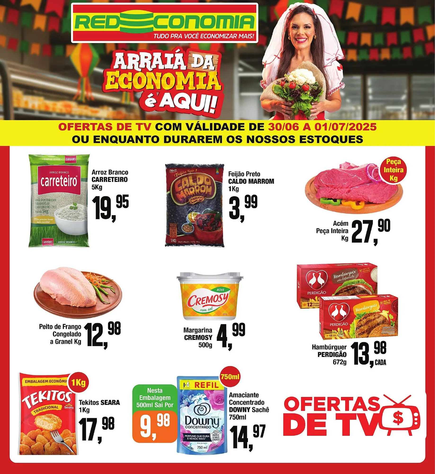 Encarte de Catálogo Redeconomia 30 de junho até 1 de julho 2025 - Pagina 1