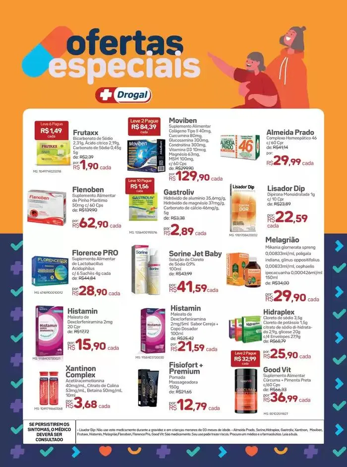 Encarte de Ofertas Especiais Drogal 31 de março até 4 de maio 2025 - Pagina 30