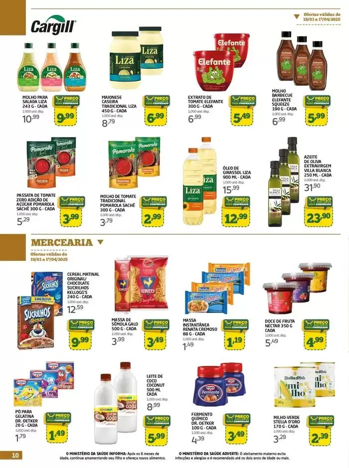 Encarte de Quinzenal Super 19 de março até 19 de abril 2025 - Pagina 10