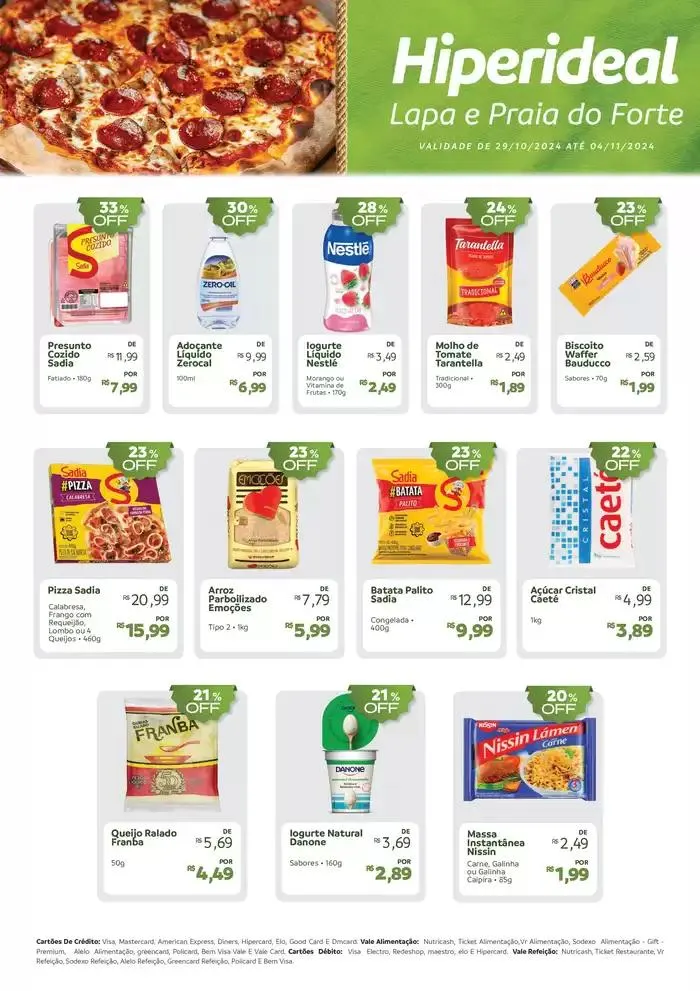 Encarte de Ofertas exclusivas para nossos clientes 30 de outubro até 4 de novembro 2024 - Pagina 1