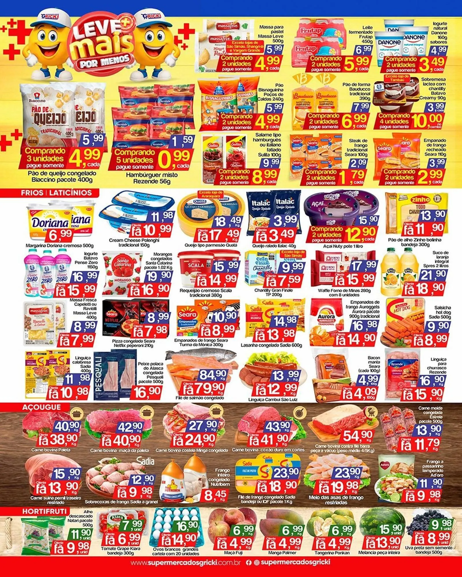 Encarte de Catálogo Supermercados Gricki 24 de abril até 26 de abril 2026 - Pagina 4