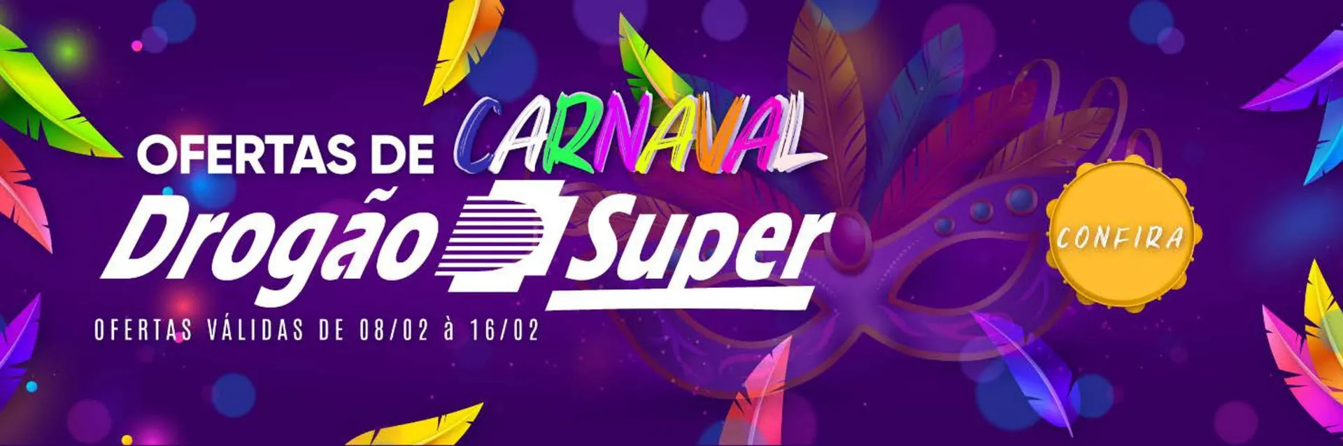 Encarte de Catálogo Drogão Super 14 de fevereiro até 16 de fevereiro 2024 - Pagina 1