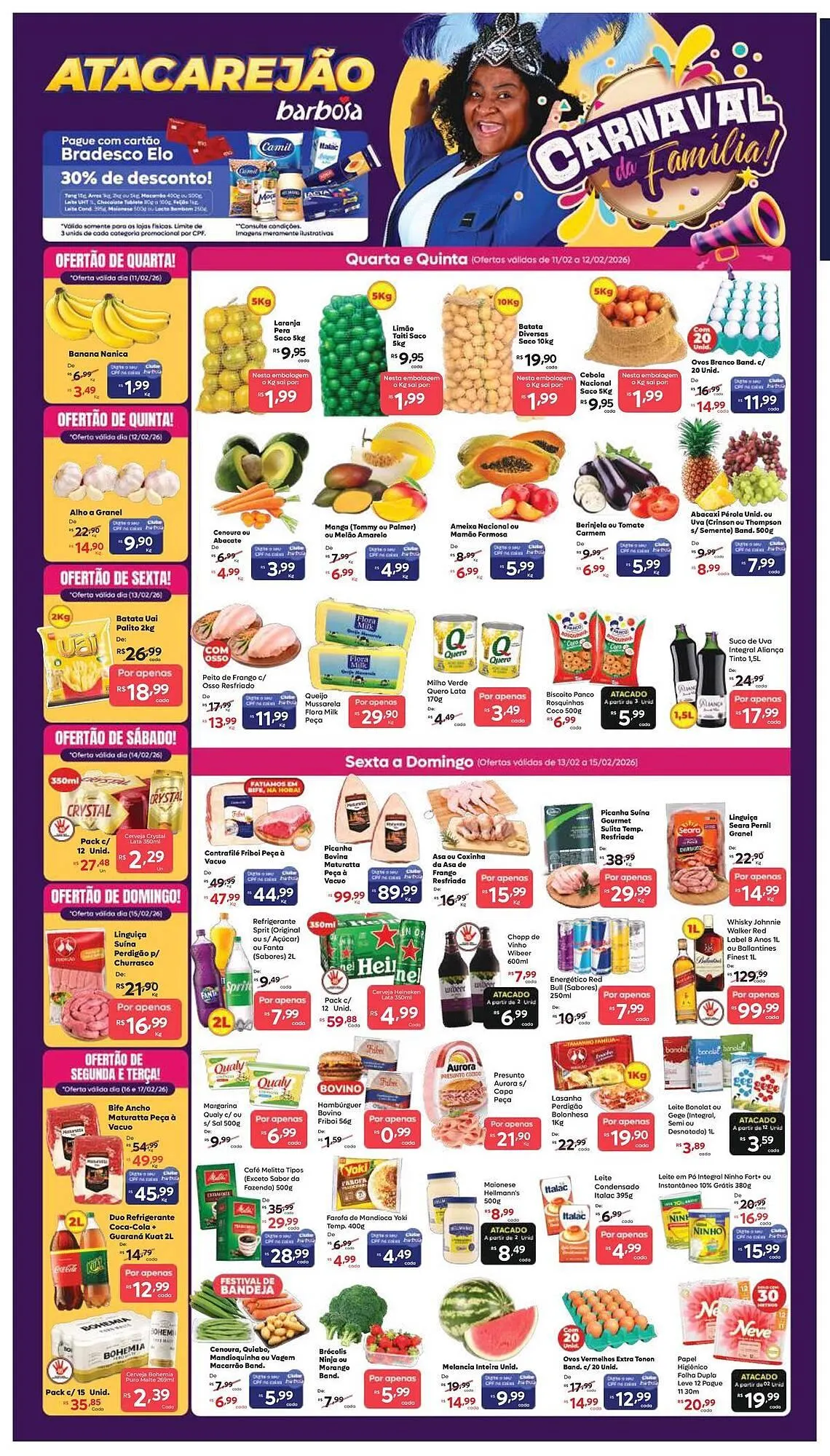 Tabloide Barbosa Supermercados - 1