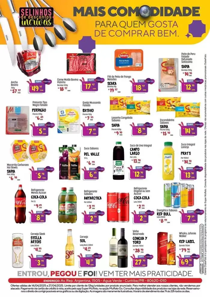 Encarte de Ofertas exclusivas 14 de abril até 27 de abril 2025 - Pagina 4