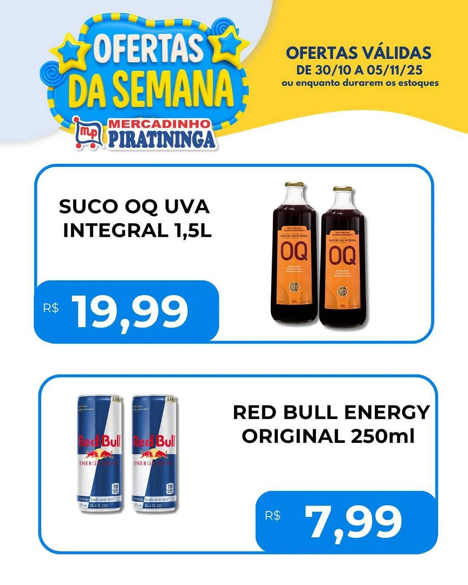 Encarte de Catálogo Mercadinho Piratininga 30 de outubro até 5 de novembro 2025 - Pagina 3