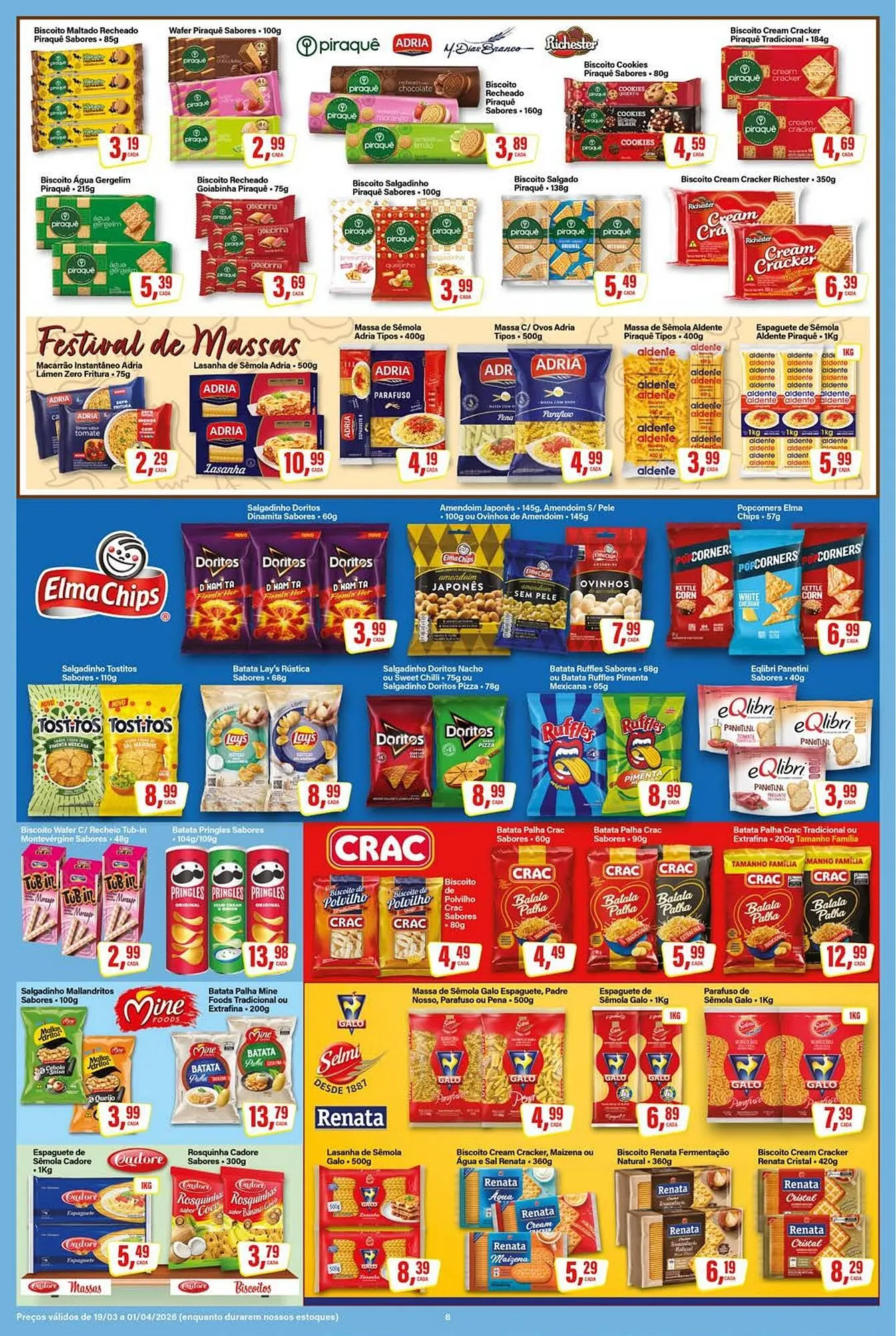 Encarte de Encarte Rede Supermarket 24 de março até 25 de março 2026 - Pagina 8