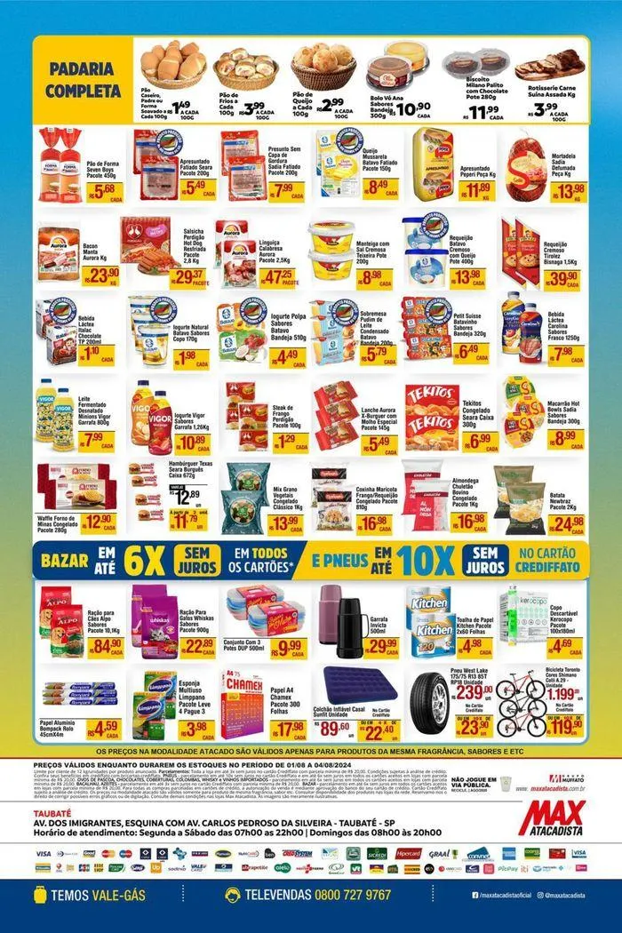 Encarte de Ofertas Max Atacadista 1 de agosto até 4 de agosto 2024 - Pagina 4