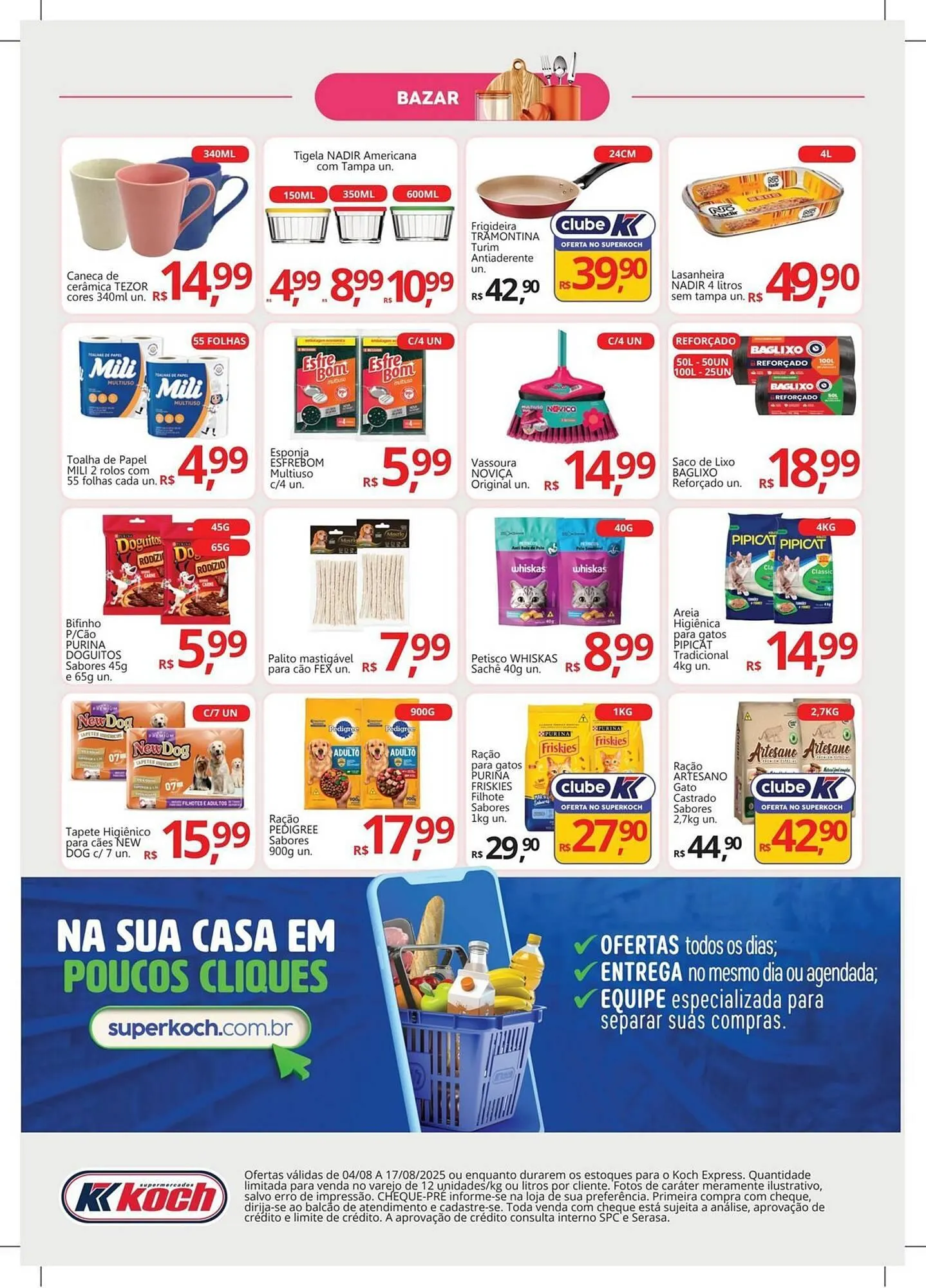 Encarte de Catálogo Supermercados Koch 4 de agosto até 17 de agosto 2025 - Pagina 8