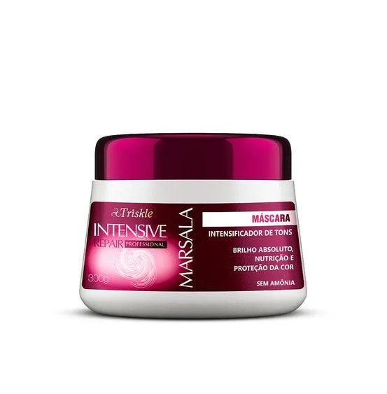 Máscara De Tratamento Triskle Intensive Repair Marsala 300g