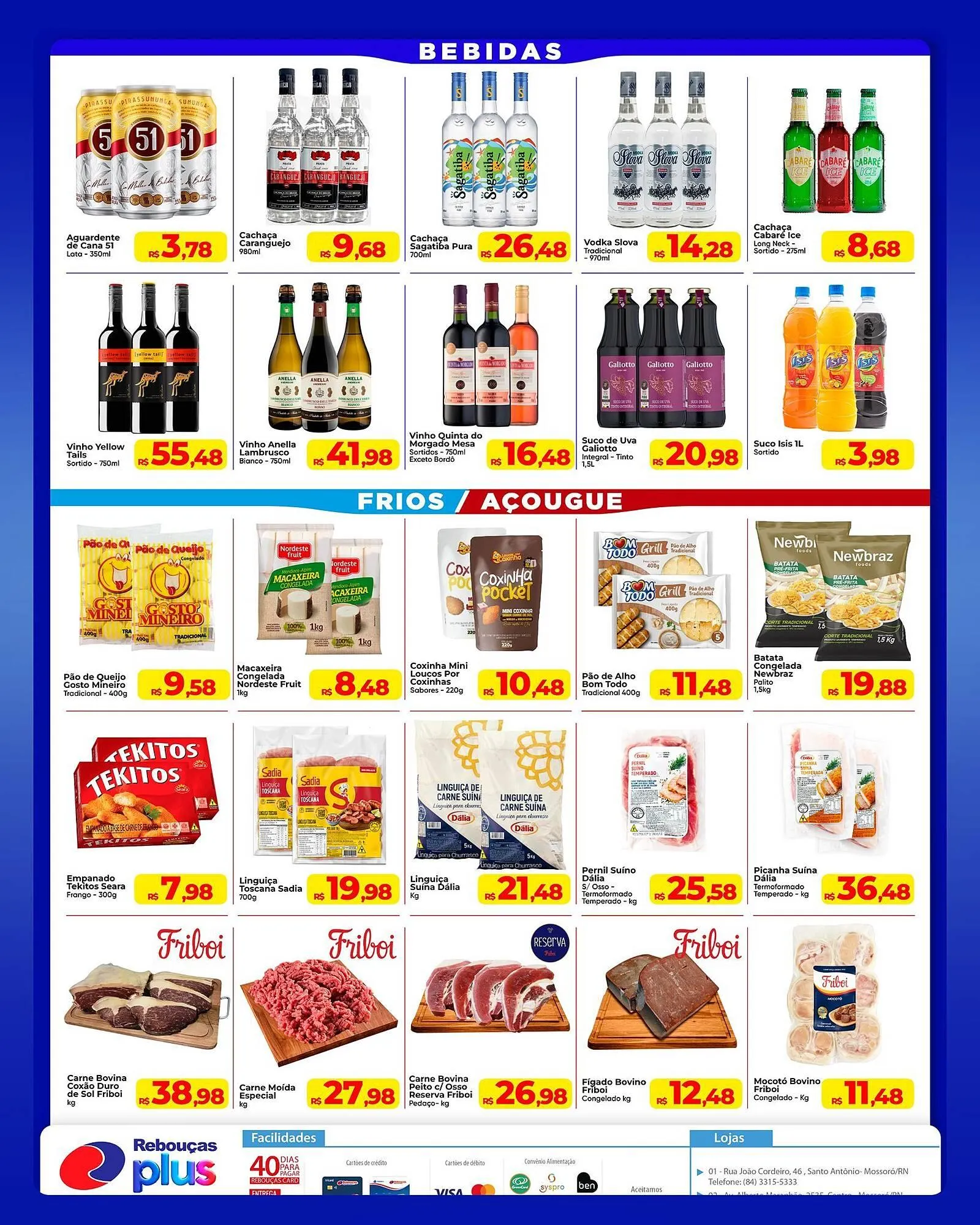 Encarte de Catálogo Rebouças Supermercados 19 de junho até 22 de junho 2025 - Pagina 3