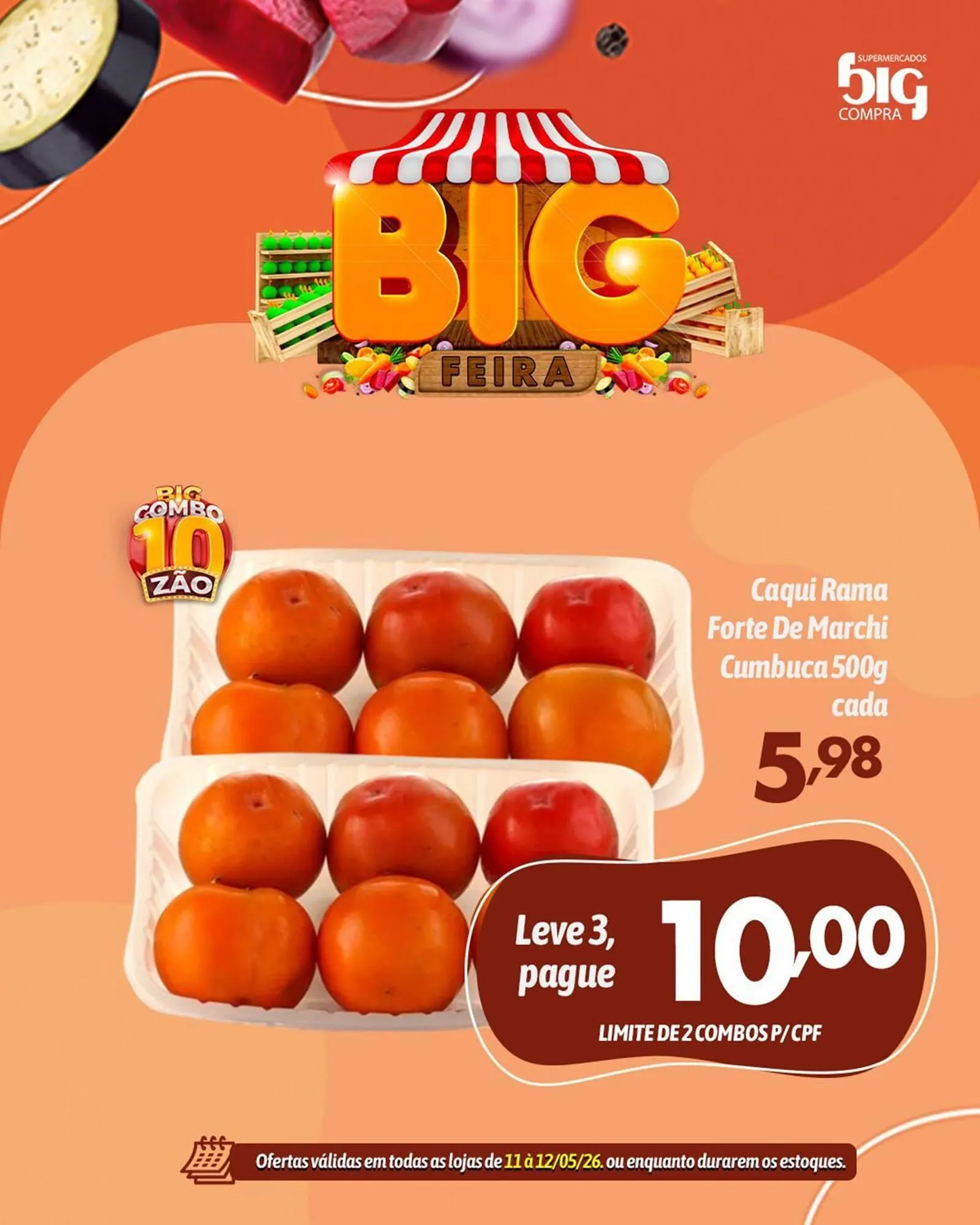 Encarte de Catálogo Supermercados Big Compra 11 de maio até 12 de maio 2026 - Pagina 3