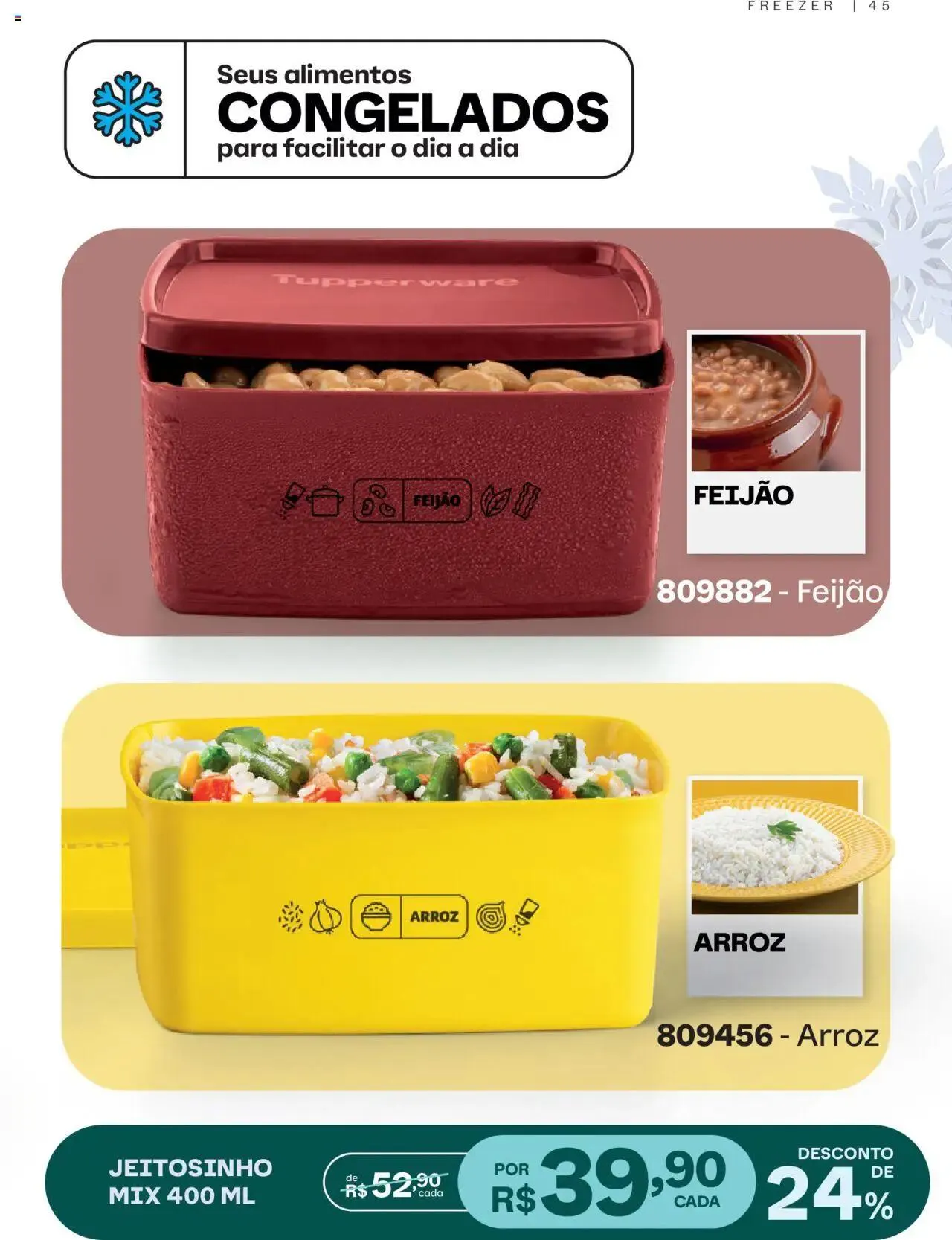 Encarte de Tupperware - Catálogo Vitrine 03 1 de março até 31 de março 2025 - Pagina 45