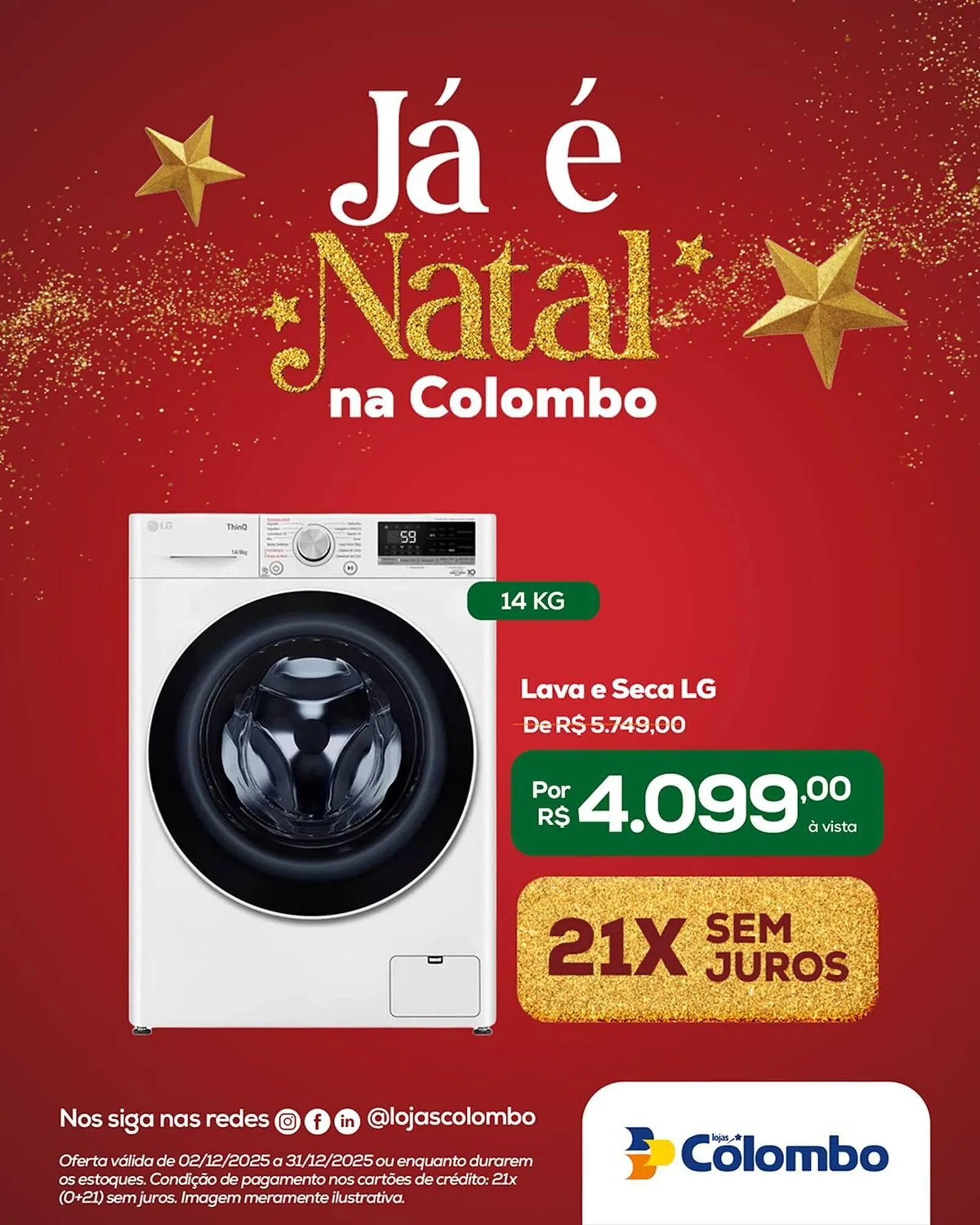 Encarte de Folheto Lojas Colombo 2 de dezembro até 31 de dezembro 2025 - Pagina 27