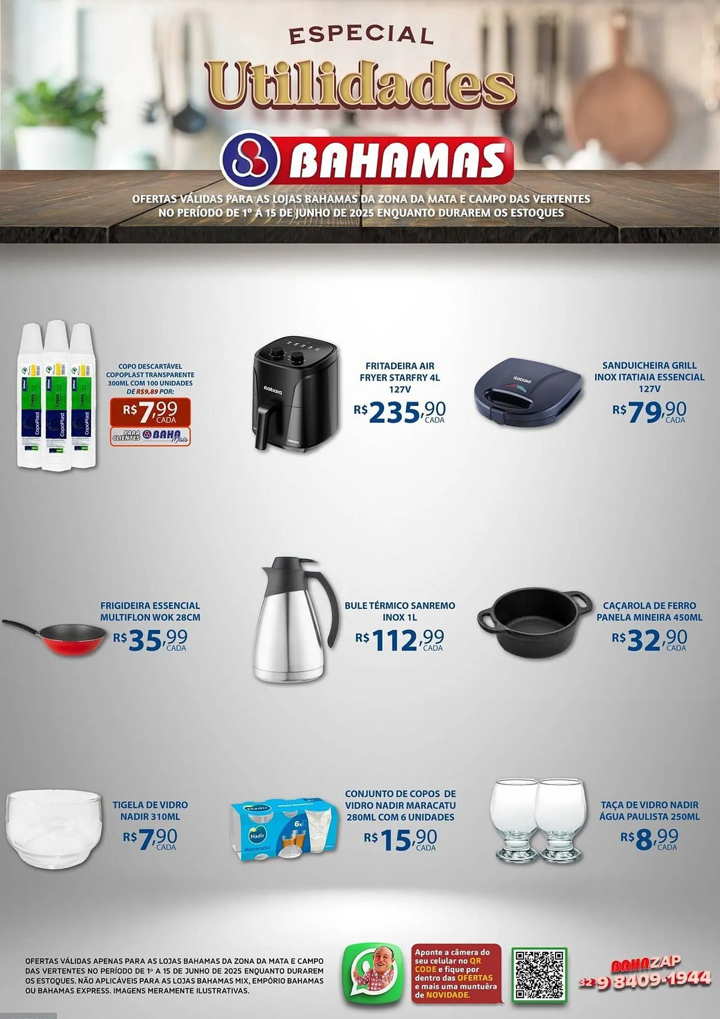 Encarte de Catálogo Bahamas Supermercados 1 de junho até 15 de junho 2025 - Pagina 1