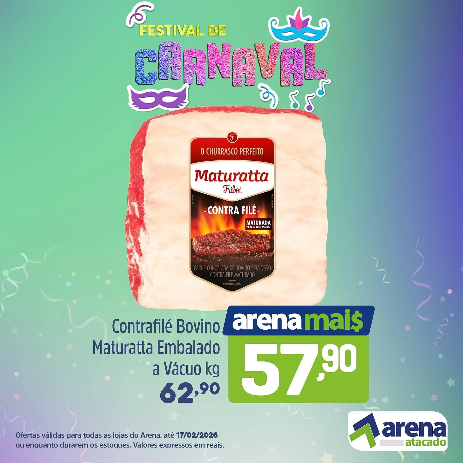 Encarte de Folheto Arena Atacado 11 de fevereiro até 17 de fevereiro 2026 - Pagina 2