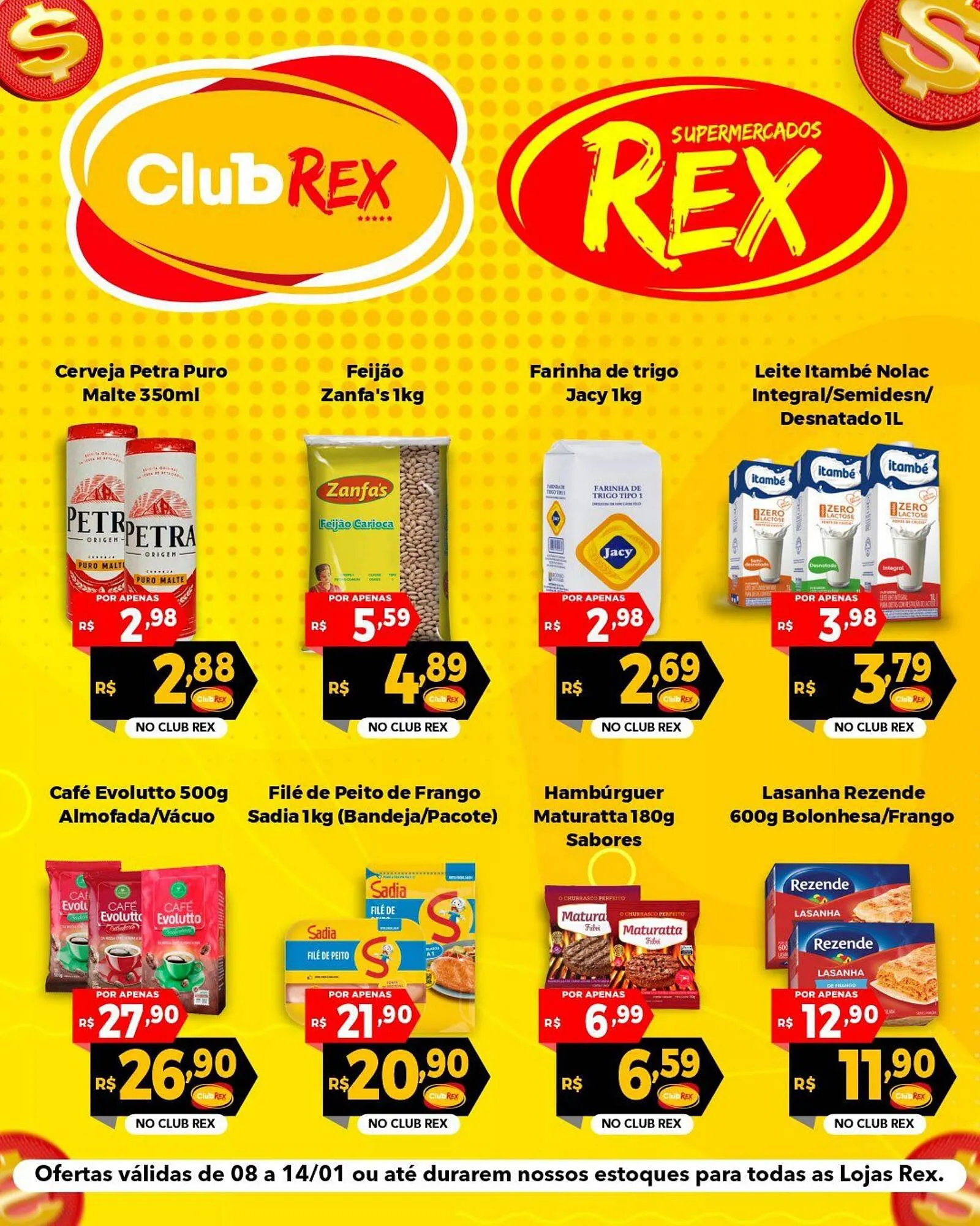 Encarte de Catálogo Supermercados Rex 12 de janeiro até 14 de janeiro 2026 - Pagina 3