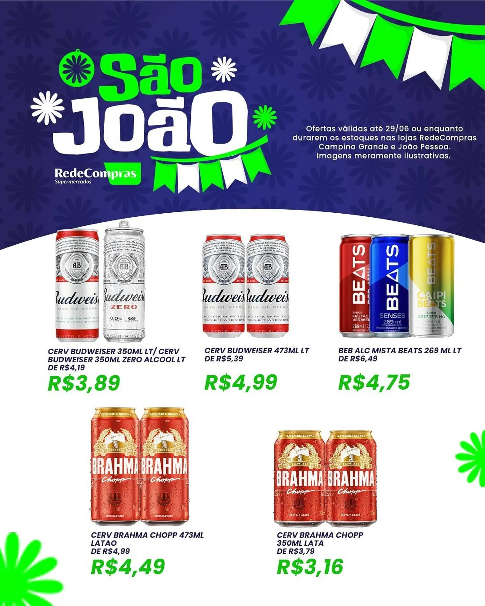 Encarte de Catálogo Rede Compras 20 de junho até 29 de junho 2025 - Pagina 1