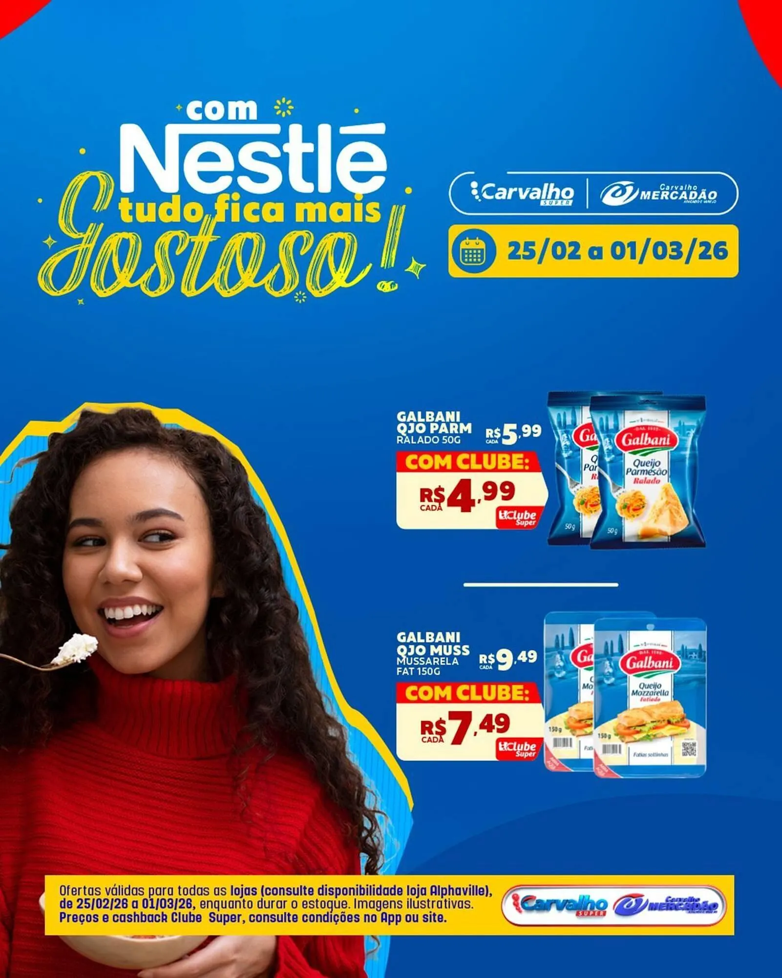 Encarte de Catálogo Carvalho Supermercado 25 de fevereiro até 1 de março 2026 - Pagina 3