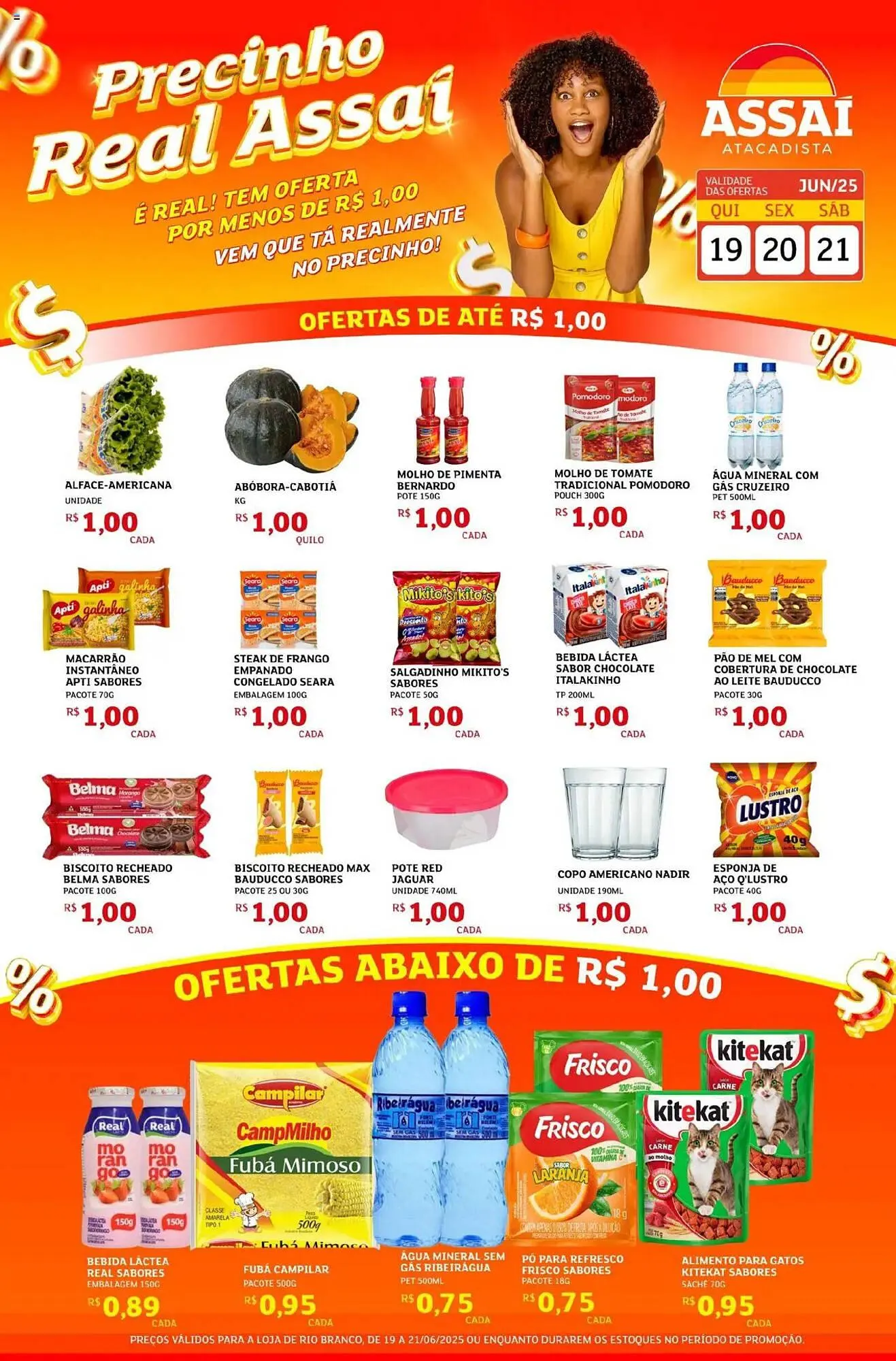 Encarte de Catálogo Assaí Atacadista 19 de junho até 21 de junho 2025 - Pagina 1