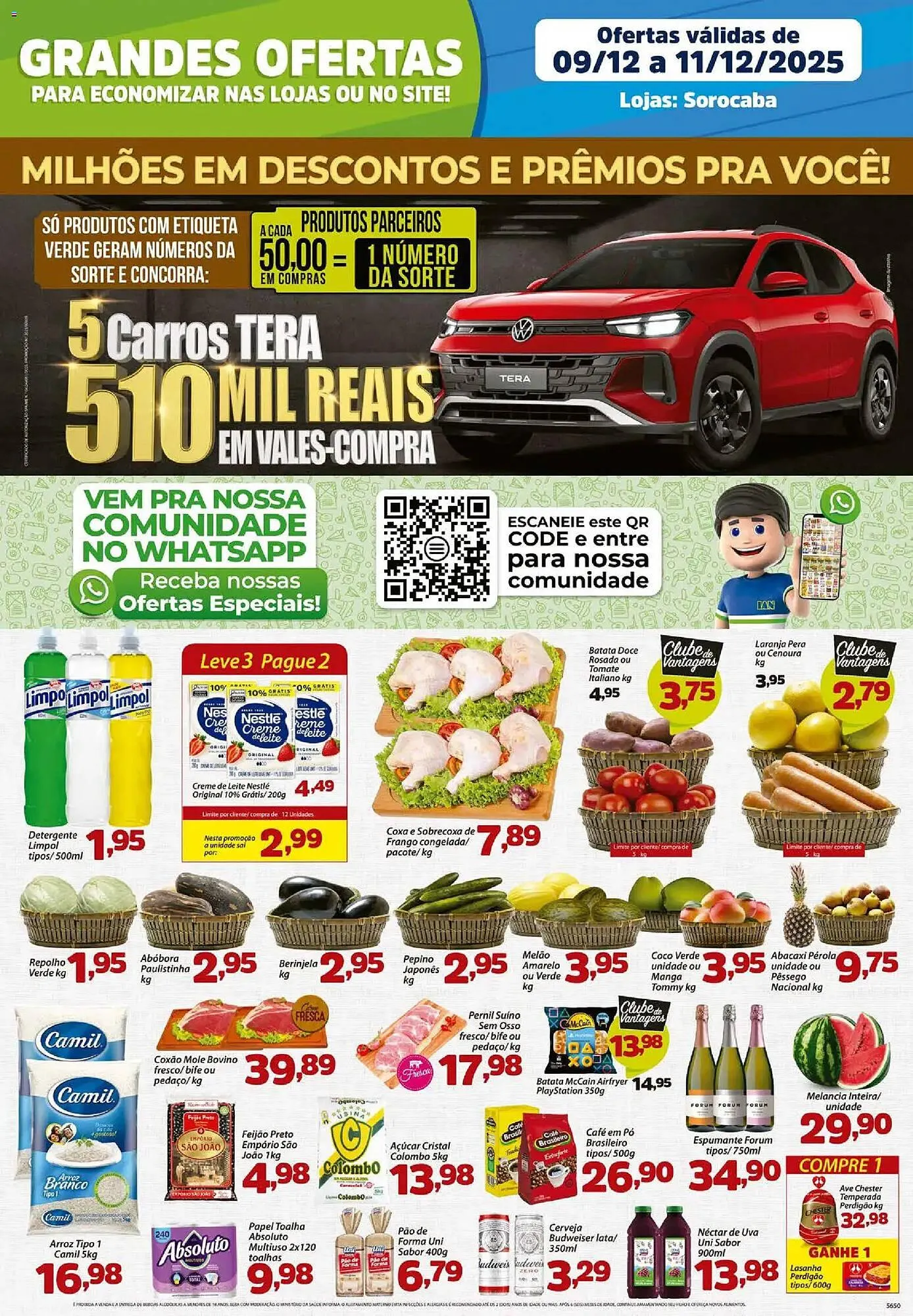 Encarte de Catálogo Confiança Supermercados 9 de dezembro até 11 de dezembro 2025 - Pagina 1