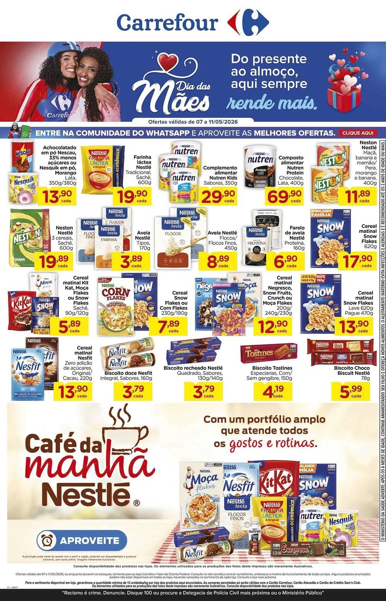 Encarte de Folheto Carrefour 7 de maio até 11 de maio 2026 - Pagina 1