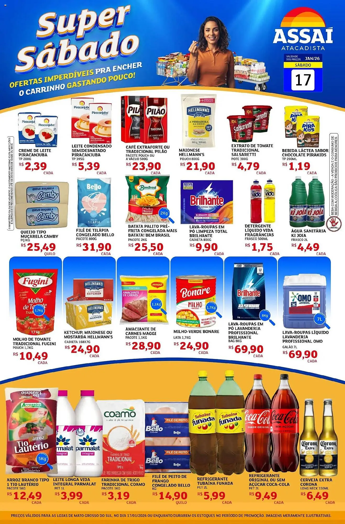 Encarte de Encarte Assaí Atacadista 17 de janeiro até 17 de janeiro 2026 - Pagina 1
