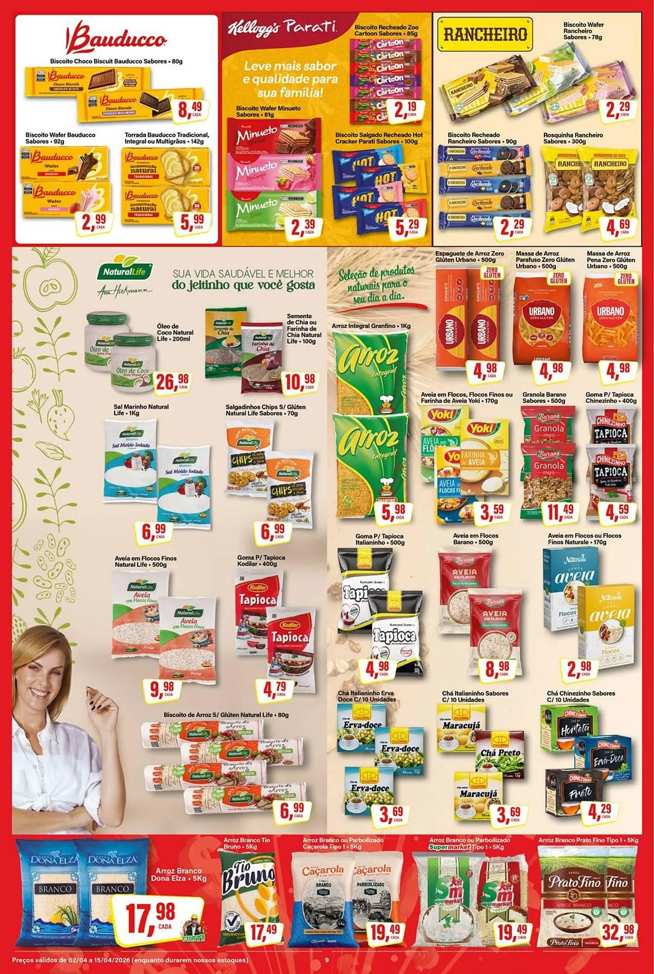 Encarte de Encarte Rede Supermarket 9 de abril até 15 de abril 2026 - Pagina 9