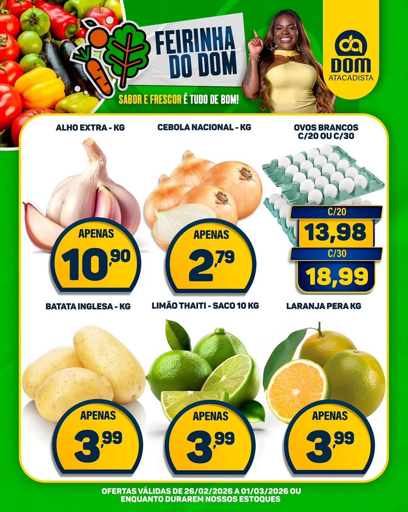 Encarte de Encarte Dom Atacadista 23 de fevereiro até 1 de março 2026 - Pagina 1