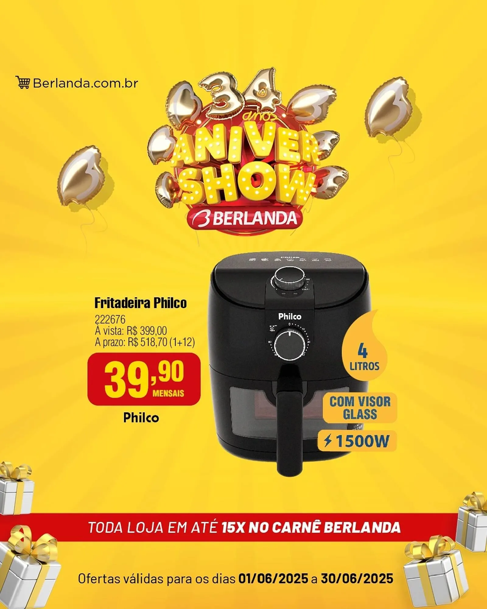 Encarte de Catálogo Berlanda 2 de junho até 30 de junho 2025 - Pagina 4