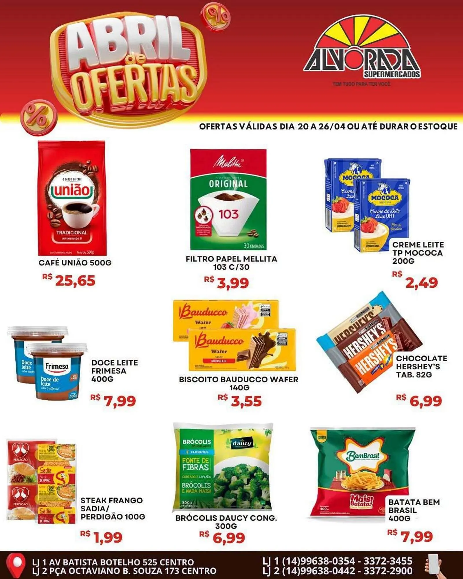 Encarte de Catálogo Alvorada Supermercados 20 de abril até 26 de abril 2026 - Pagina 2