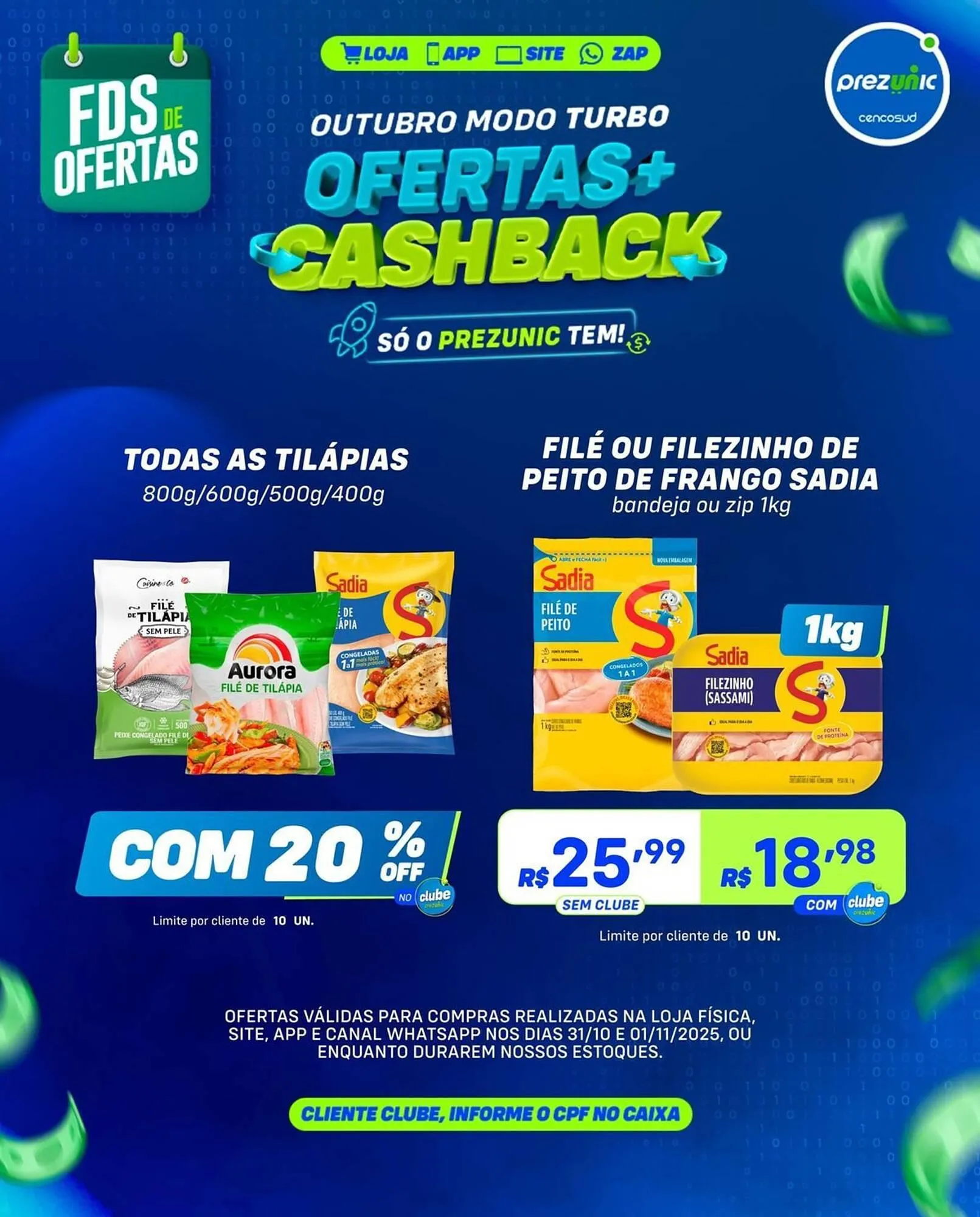 Encarte de Encarte Prezunic 31 de outubro até 1 de novembro 2025 - Pagina 4