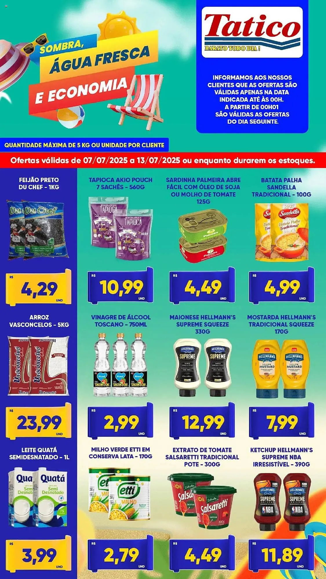 Encarte de Catálogo Tatico 7 de julho até 14 de julho 2025 - Pagina 3