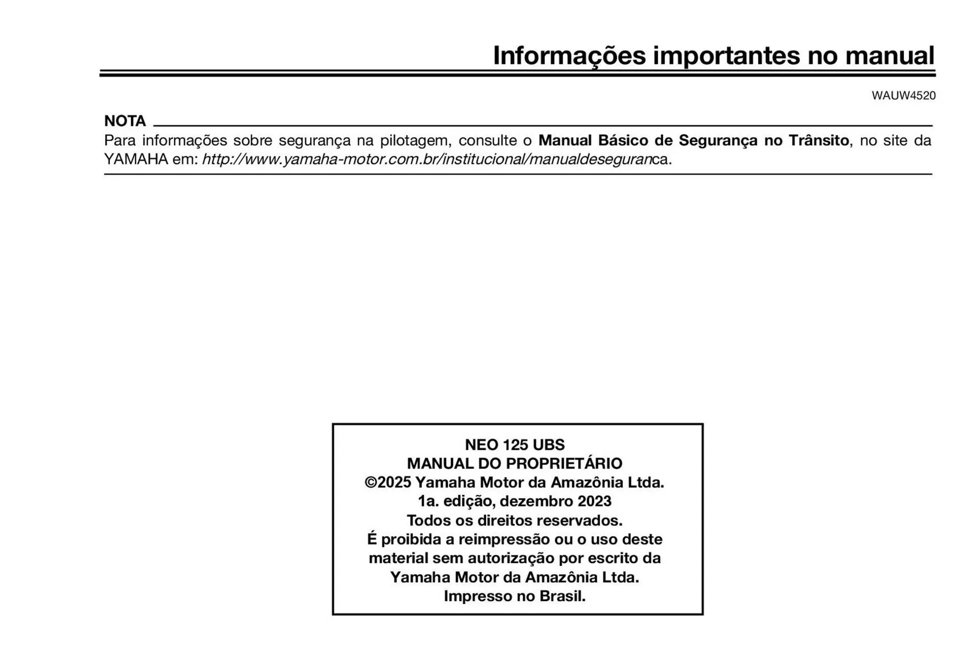 Encarte de Panfleto Yamaha 3 de fevereiro até 31 de março 2027 - Pagina 5