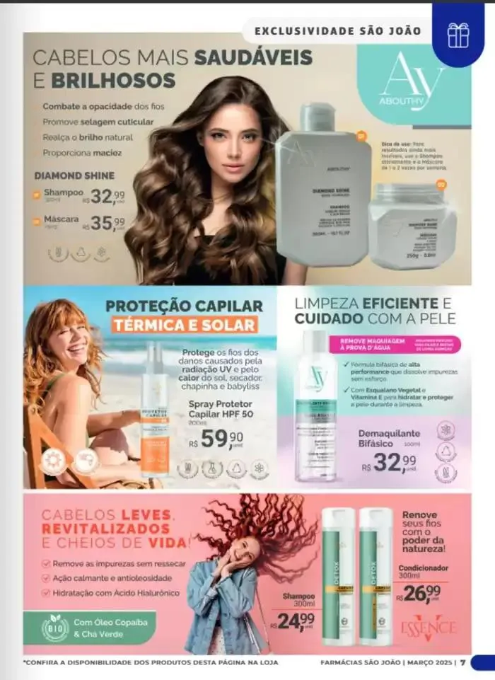 Encarte de Farmácia São João Marco 2025! 4 de março até 31 de março 2025 - Pagina 7
