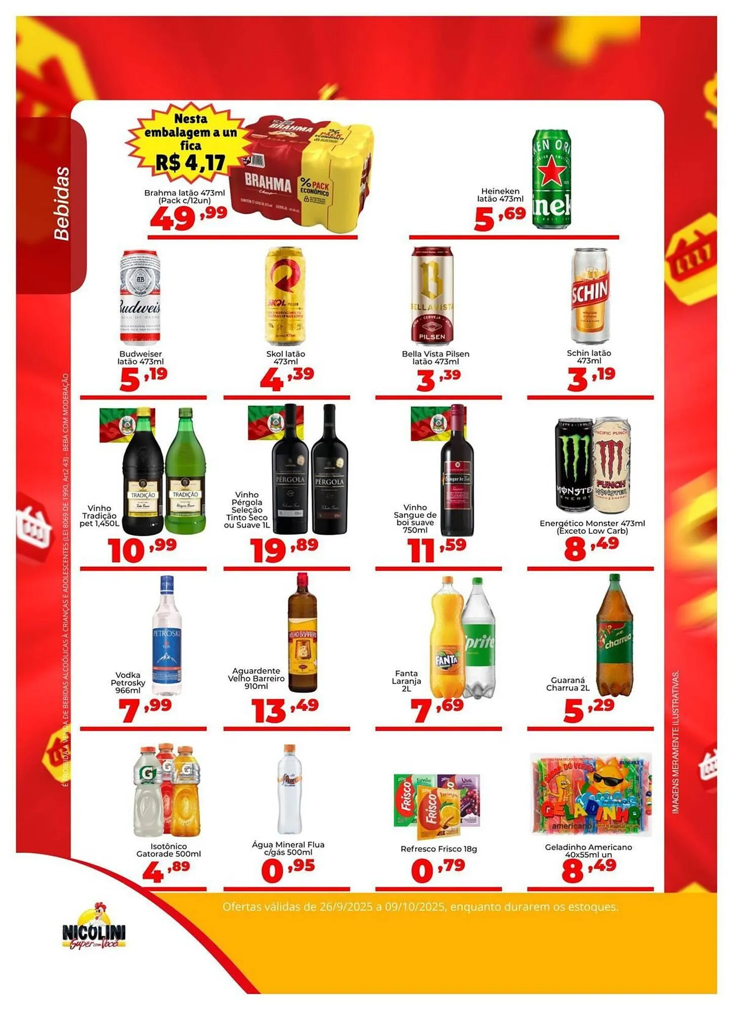 Encarte de Catálogo Super Nicolini 26 de setembro até 9 de outubro 2025 - Pagina 7