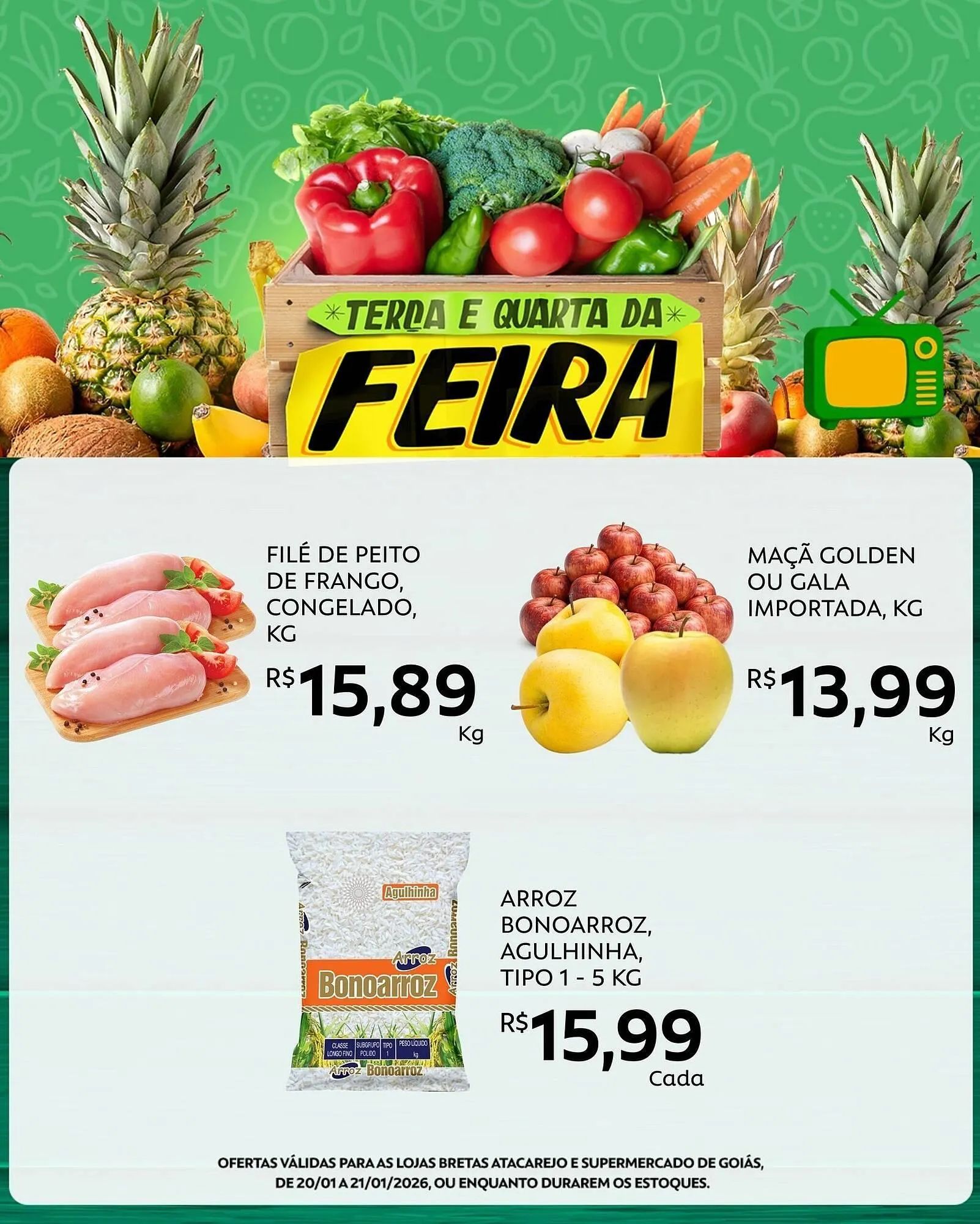 Encarte de Catálogo Supermercados Bretas 20 de janeiro até 21 de janeiro 2026 - Pagina 2