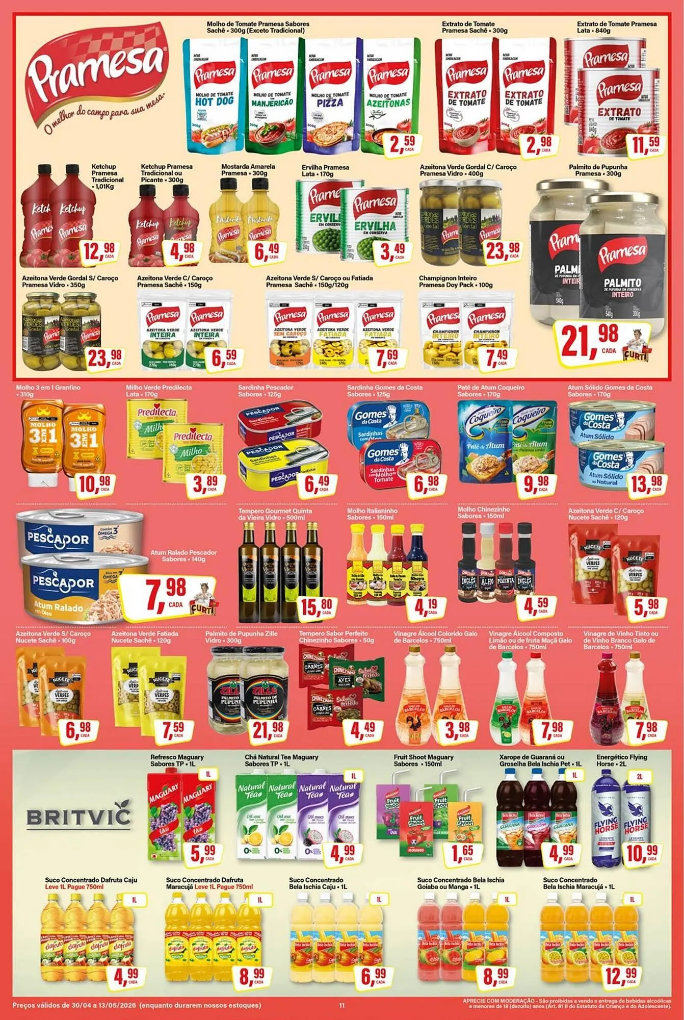 Encarte de Encarte Rede Supermarket 5 de maio até 13 de maio 2026 - Pagina 11
