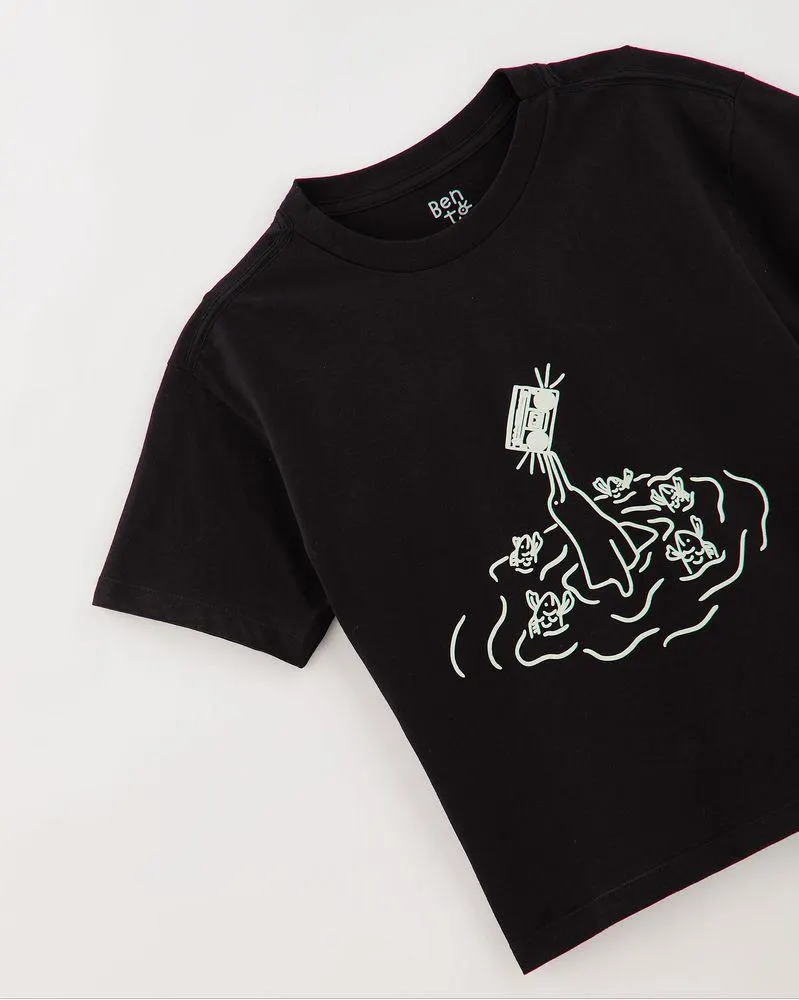 Camiseta Silk Boomboto Brilha No Escuro